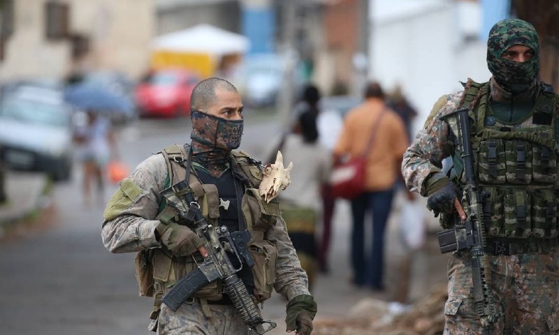 Brazilian BOPE armed police.