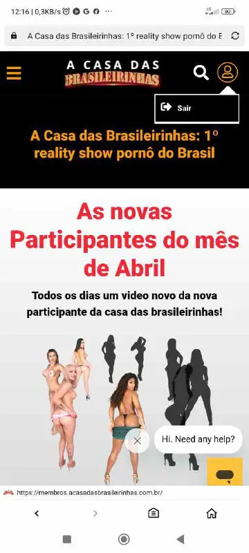 Conta brasileirinhas+casa das brasileirinhas ***🔞***