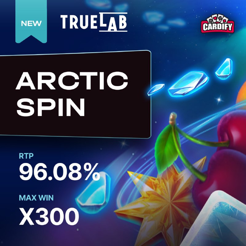 [​](https://cdn.lightningbot.site/a81b967c8bec81.jpg)[​](https://cdn.lightningbot.site/a81b967c8bec81.jpg)*****❄️******🌌***** [**Arctic Spin**](https://t.me/cardify/arcticspin) **— ледяная новинка …