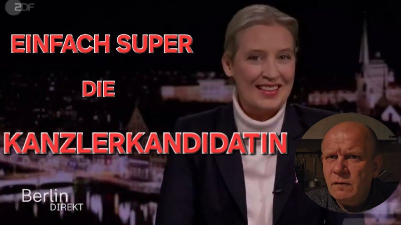 ***💥*****ALICE WEIDEL WURDE UNTERBROCHEN, ABER ANTWORTET …