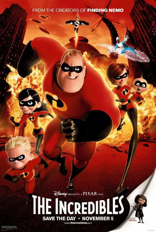 The Incredibles 1 (2004) ***♥️***