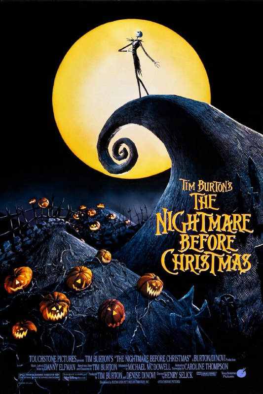 **455. The Nightmare Before Christmas (1993)**