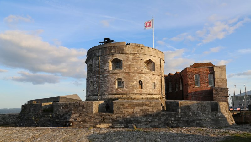 Castelo de Calshot, Hampshire, Inglaterra.