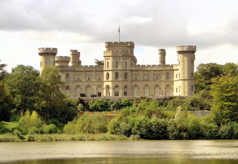 Castelo de Eastnor, Herefordshire, Inglaterra.