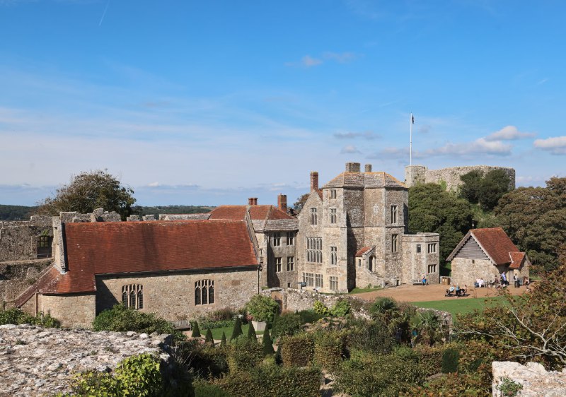 Castelo de Carisbrooke, Inglaterra.