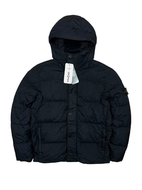 Stone Island Garment Dyed Crinkle Reps …