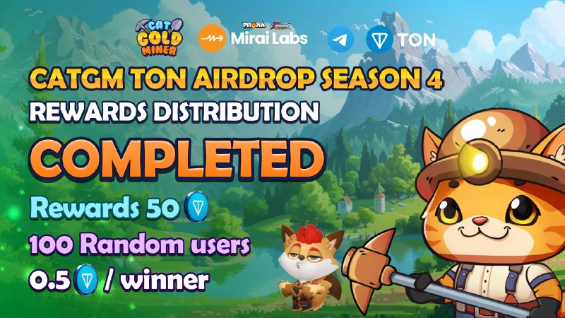 ***🎉*** **Successful Reward Distribution - CAT …