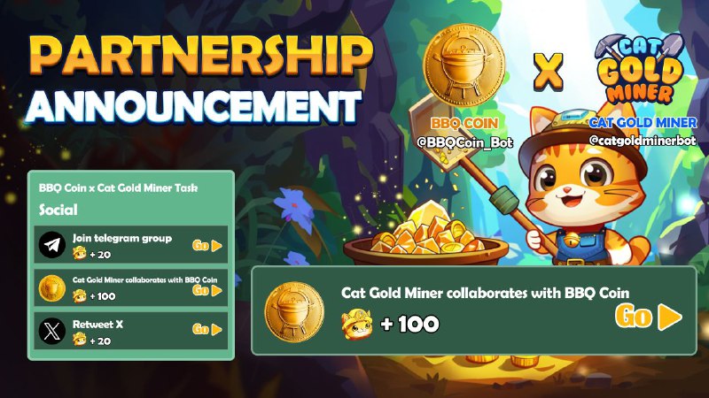 ***🚀*** Exciting News! Cat Gold Miner …