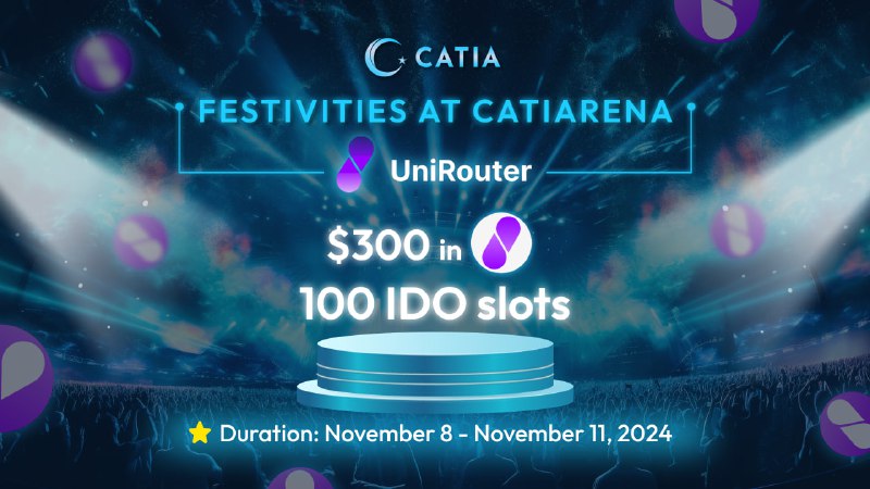 **[Catiarena] UNIROUTER ~ Redefining Bitcoin asset …