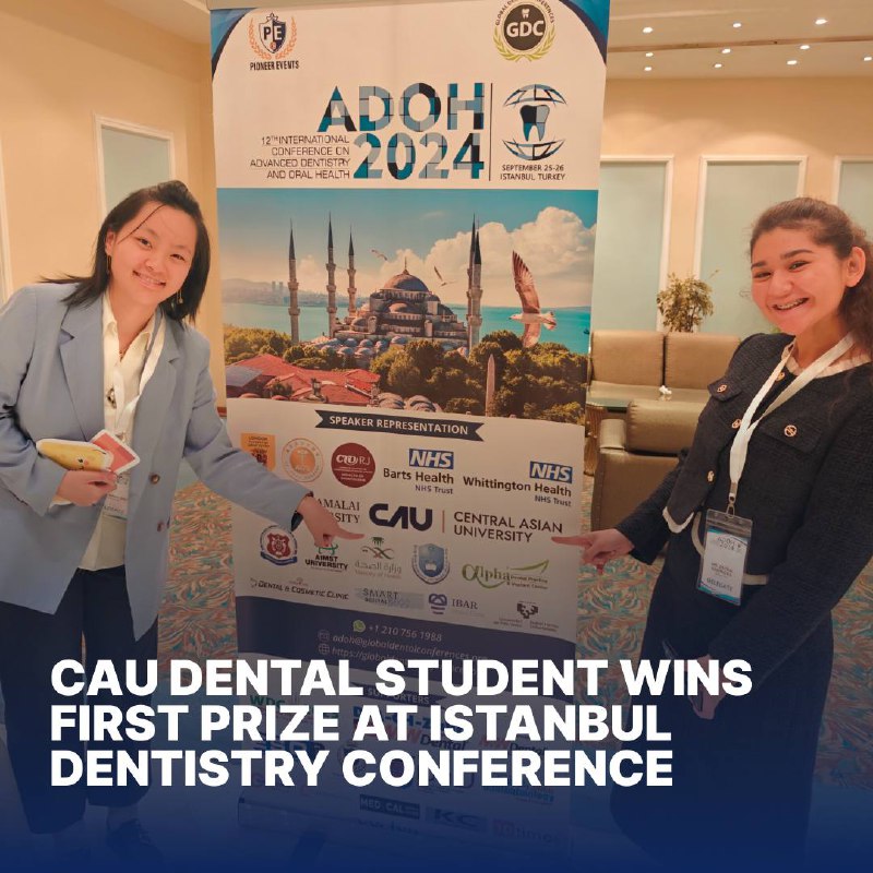 **CAU Dental School Students Present Their …