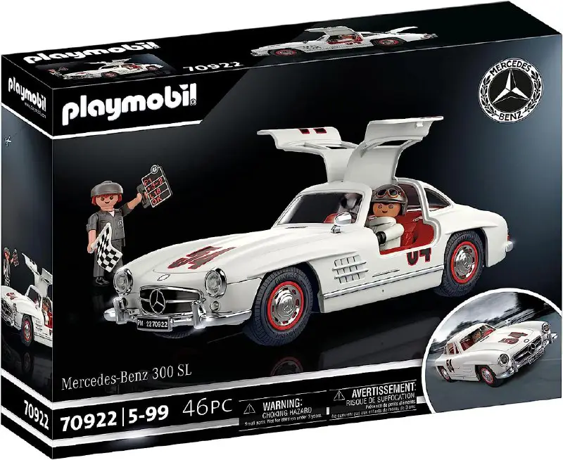 ***💥*** Juego [#Playmobil](?q=%23Playmobil) Mercedes-Benz 300 SL por sólo 34,99€ ¡¡50% de descuento!!