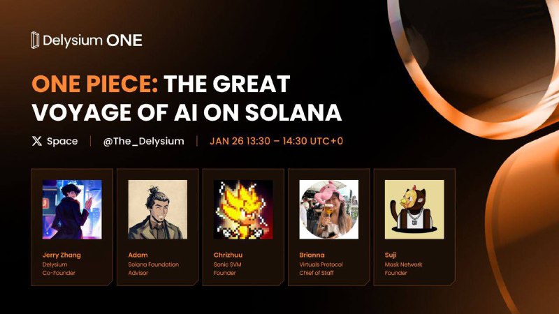 Delysium AMA starts at 13:30 UTC+0 …