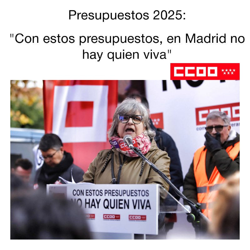 ***📢*** **"Con estos presupuestos no hay …