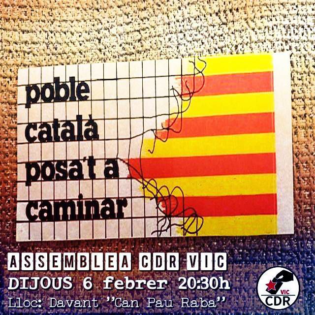 ***ℹ️***ASSEMBLEA OBERTA del CDR Vic***ℹ️***