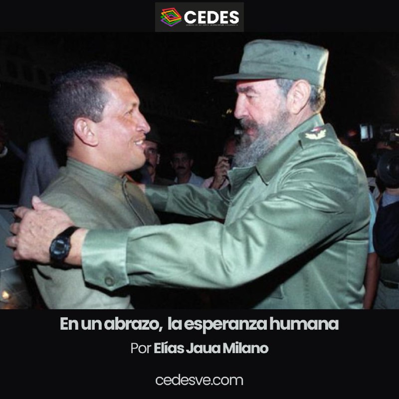 Elías Jaua Milano, Presidente de Cedes, …