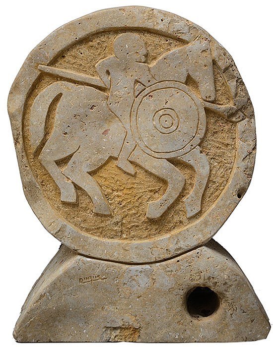 Stele of a Vaccean horseman