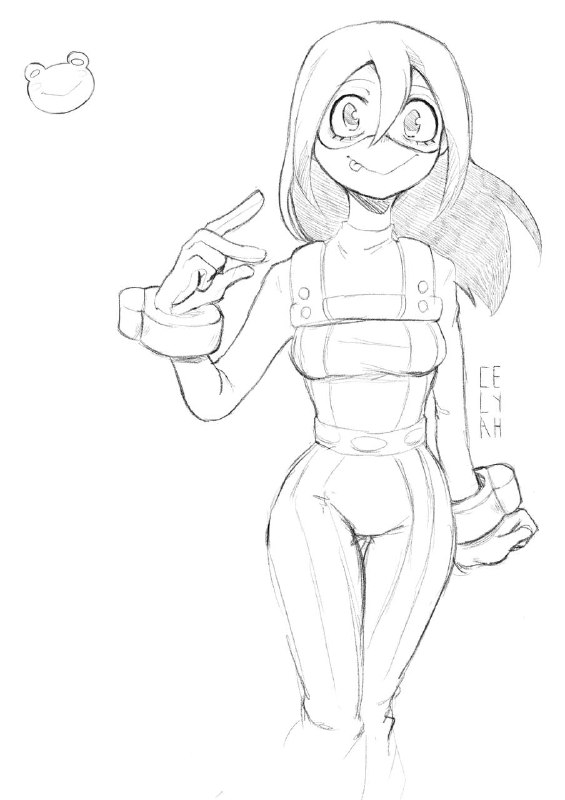 Tsuyu sketchino ***🐸***