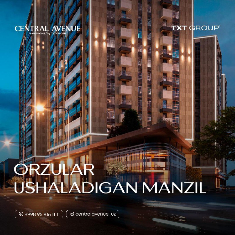 Central Avenue orzular ushaladigan manzildir. Bu …