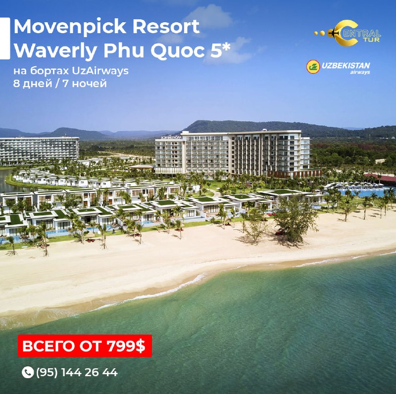 ***🌊*****MOVENPICK RESORT WAVERLY PHU QUOC 5** …