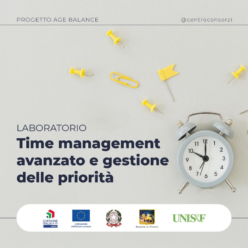 LABORATORIO &gt; Time management avanzato e …