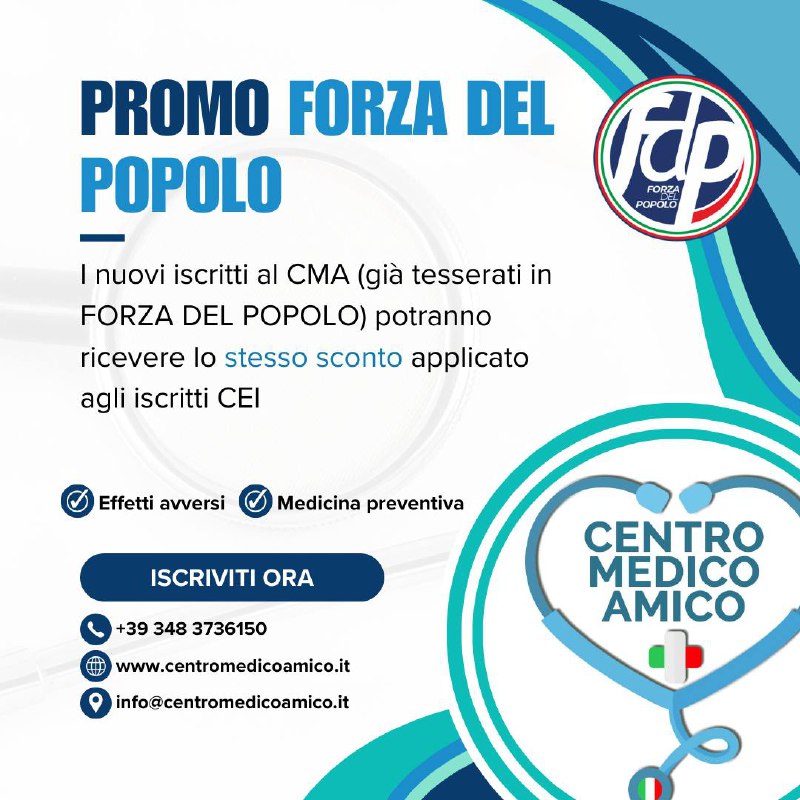 ***?******?***PROMOZIONE **FORZA DEL POPOLO** - CMA***?******?***