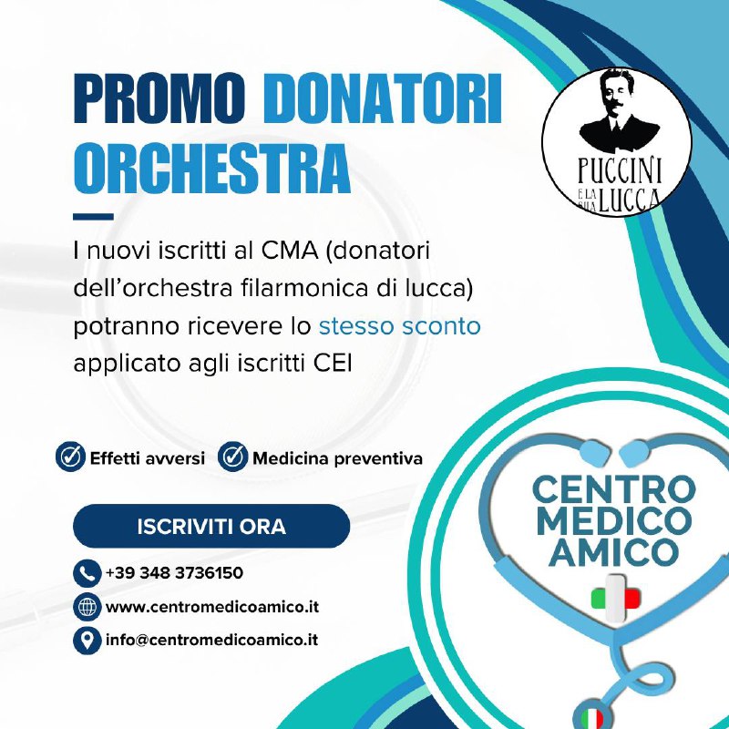 ***?******?***PROMOZIONE DONATORI ORCHESTRA - CMA***?******?***