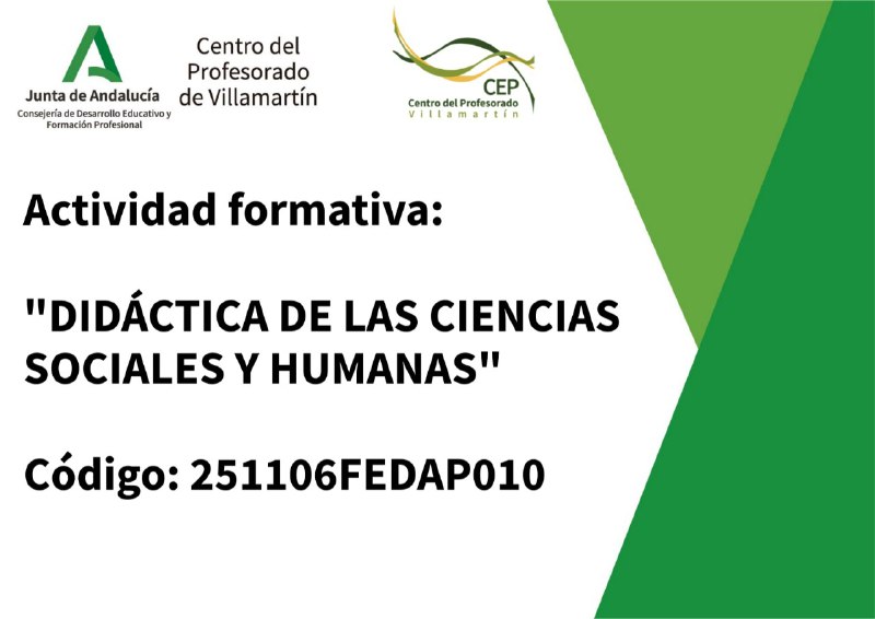 ***📌*** Se convoca actividad formativa "DIDÁCTICA …