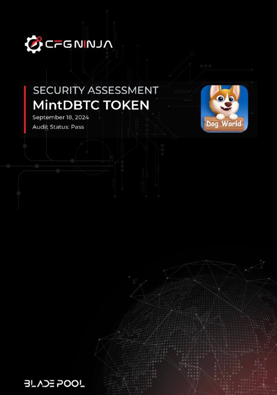 Audit Completed for MintDBTC TOKEN :