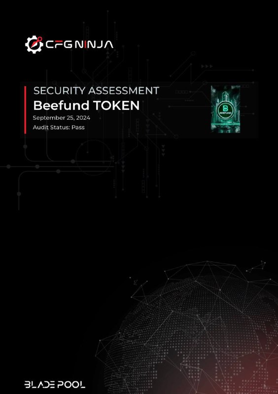 Audit Completed for Beefund TOKEN :