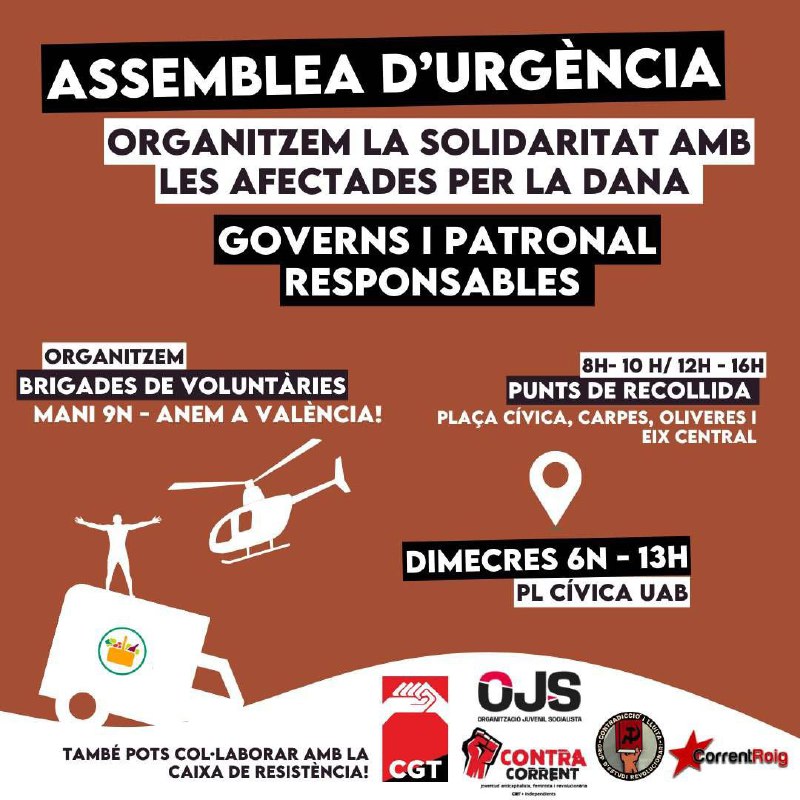 ***🔴*** ASSEMBLEA D’URGÈNCIA