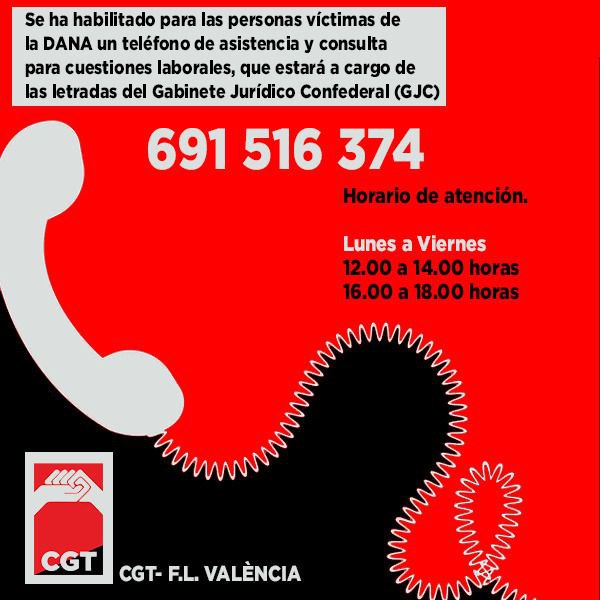 El teléfono que [#CGT](?q=%23CGT) puso a …