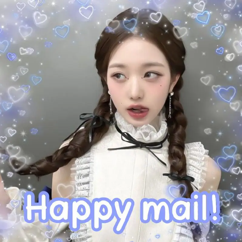 Wonyoung mailing sticker