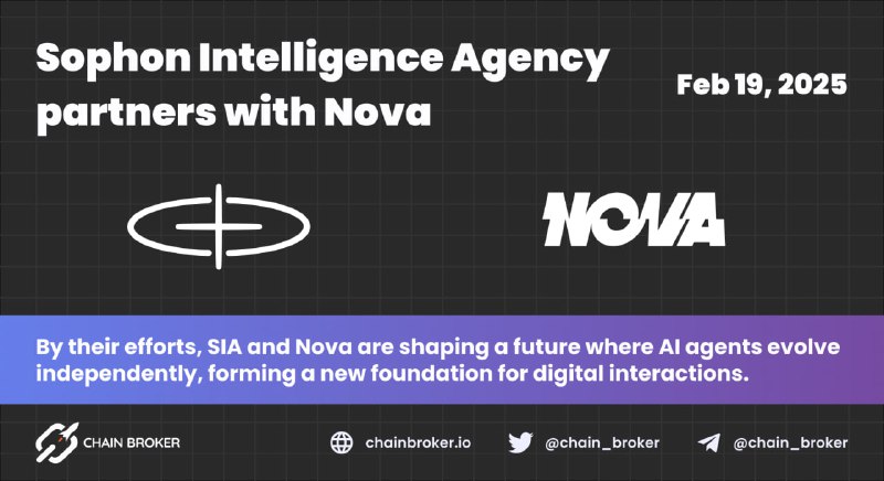 *****⚡️*** Sophon Intelligence Agency partners with …