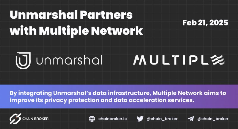 *****⚡️*** Unmarshal Partners with Multiple Network**