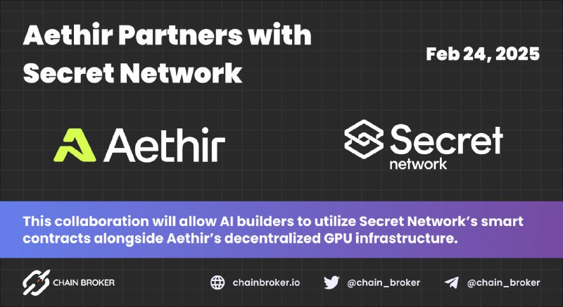 *****⚡️*** Aethir Partners with Secret Network …
