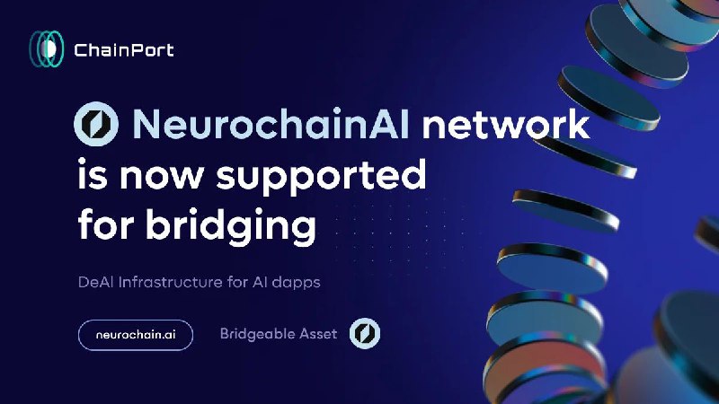 ChainPort integrates NeurochainAI, a Layer 1 …