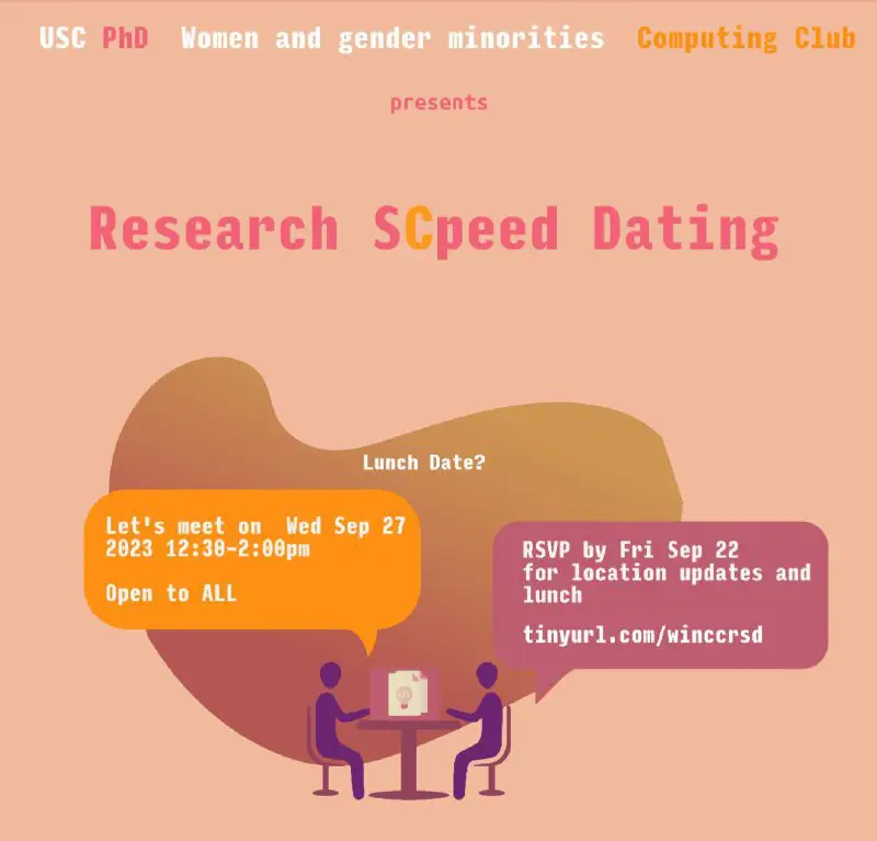 Research Speed Dating This unique gathering …