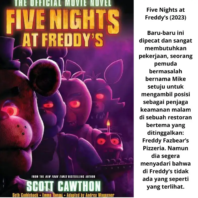 **FIVE NIGHTS AT FREDDY'S (2023)**