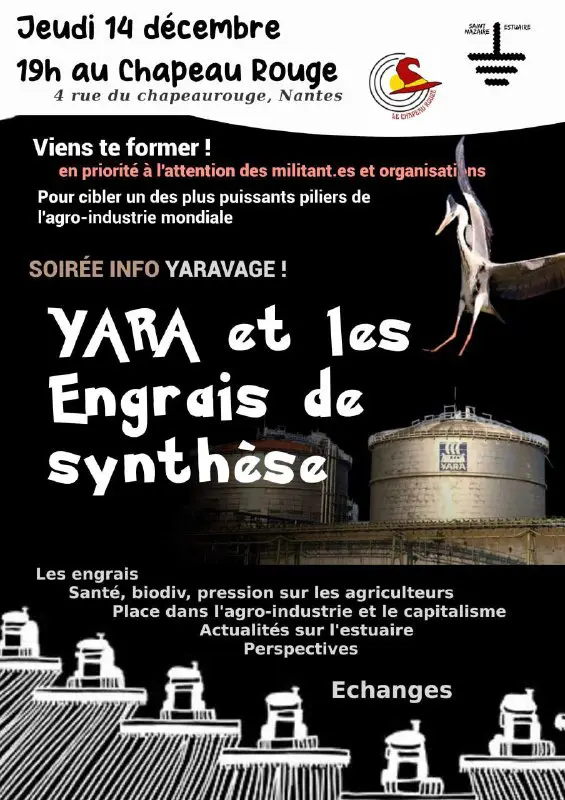 *****📆*** Soirée YARAVAGE ! au chapeau …