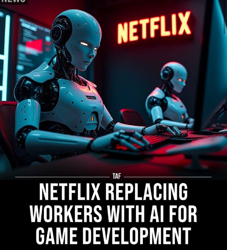 ***🎥*** Netflix Shifts to AI-Driven Game