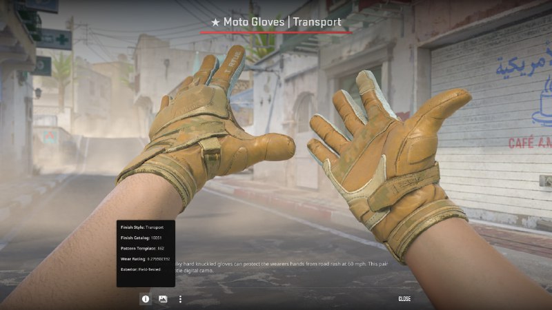 ★ Moto Gloves | Transport (Field-Tested)