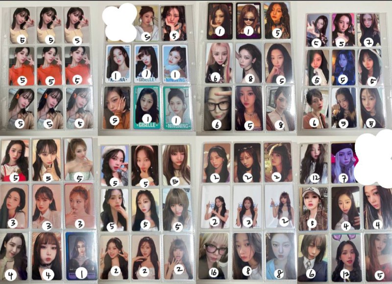 aespa various album pcs + pobs