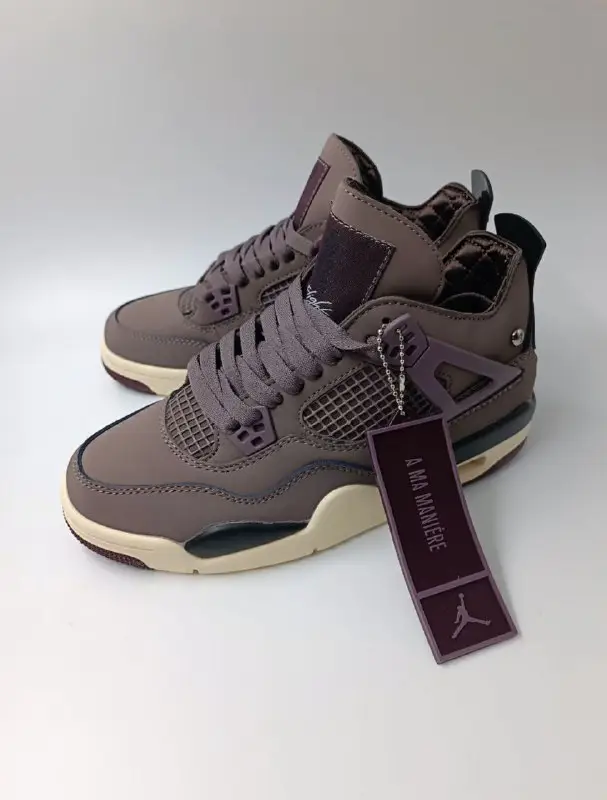 `Nike Air Jordan Retro 4 Violet …