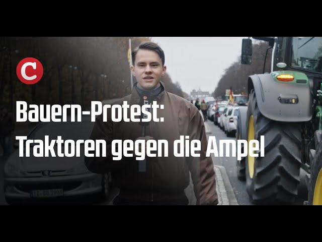 Bauern-Protest: Traktoren gegen die Ampel