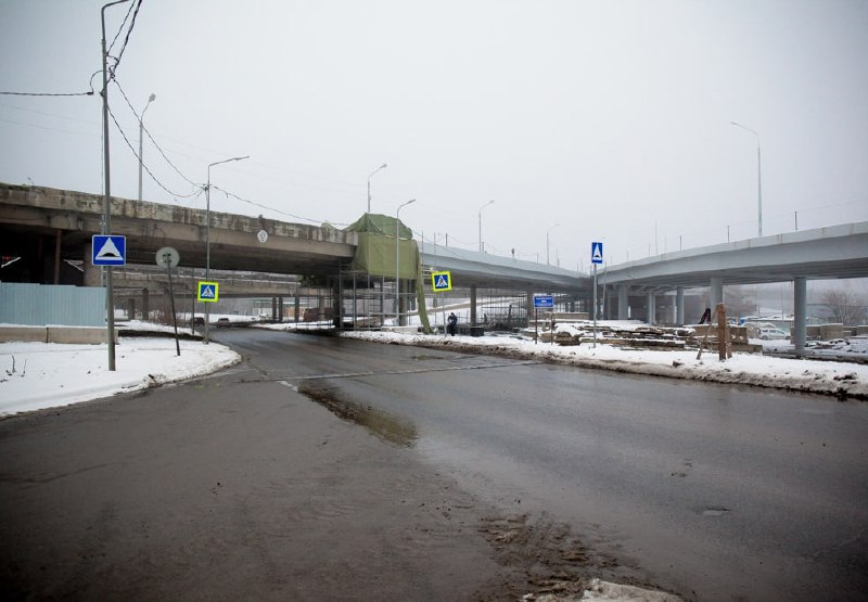 В Череповце под эстакадой Октябрьского моста …