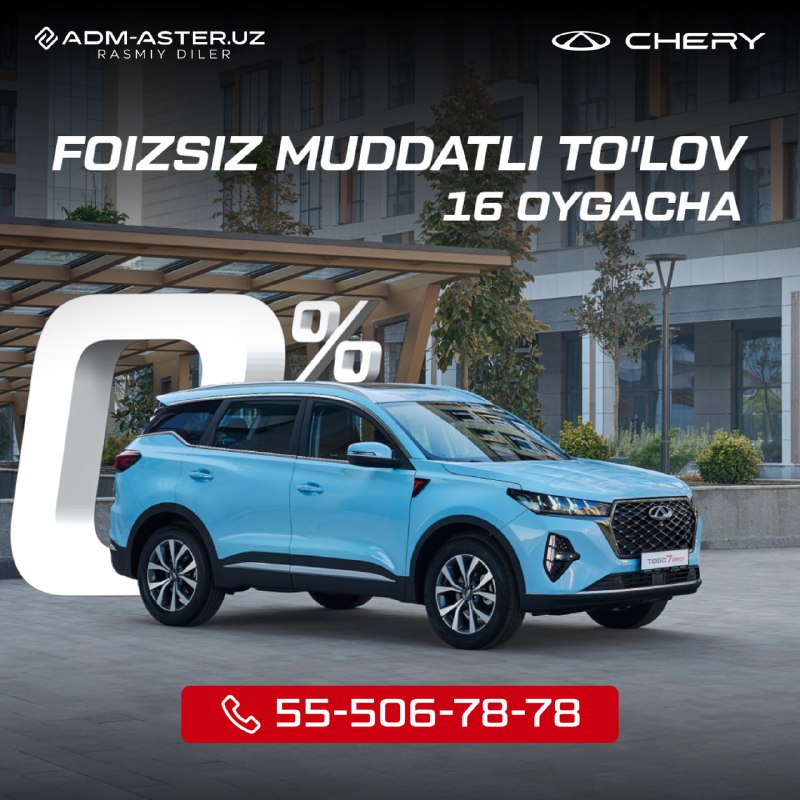 [***‼️*****CHERY ROHAT avtosalonidan HALOL NASIYAga Chery …