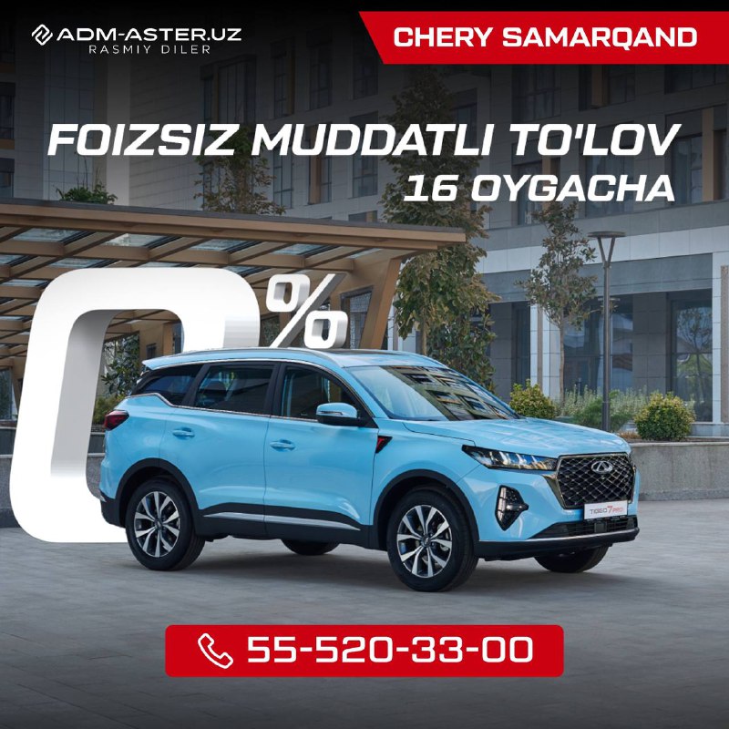 [*****‼️***CHERY SAMARQAND avtosalonidan HALOL NASIYAga Chery …