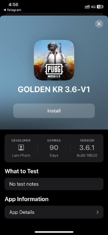 KR V1 - 3.6 TestFlight