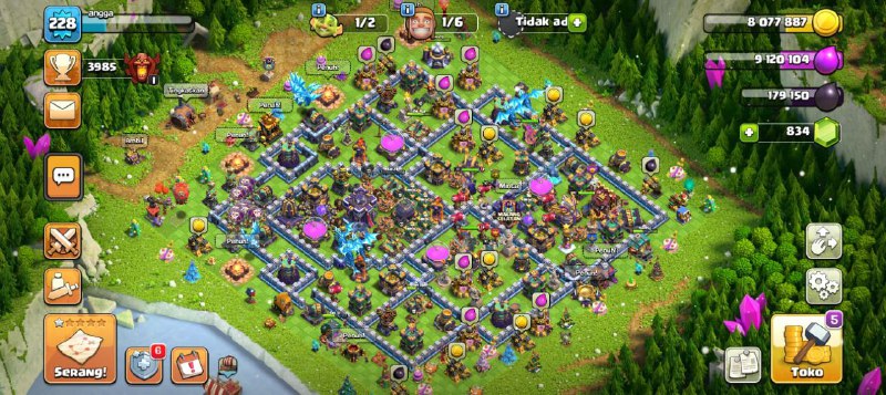 log supercell, spek cek ss aja, …