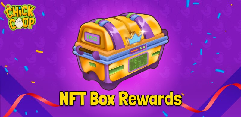 **"**[**NFT Box Rewards**](https://t.me/chickcoop_announcement/106)**" event will end …
